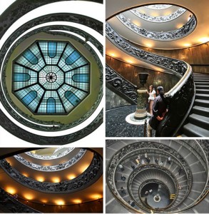 sprial in the vatican