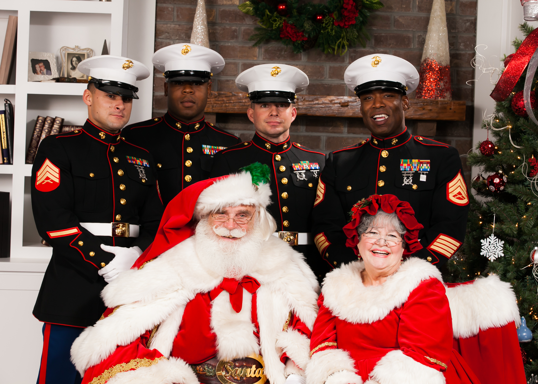 Toys For Tots Brings Marines To