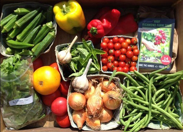 Organically Grown Vegetables