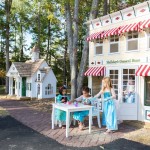 Playhouse tea party