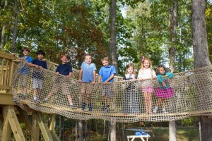 Treehouse Rope Bridge