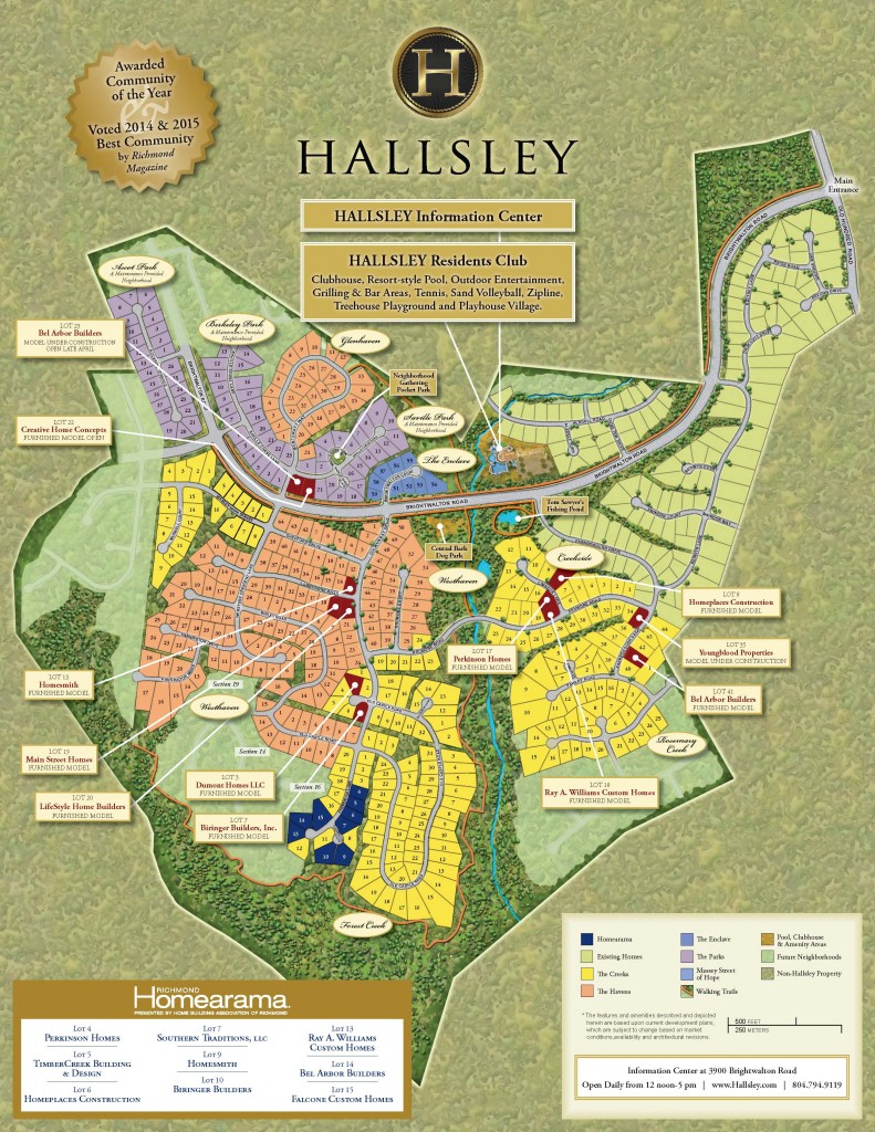 Hallsley Tour Map ONLY Feb2016d Hallsley