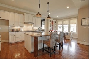 White Open Kitchen Hallsley