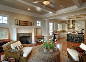 Bel Arbor Builders Family Room Hallsley