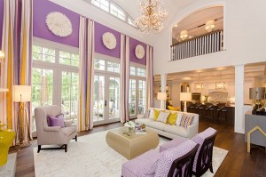 2014 RSOL Designer House Purple Living Room