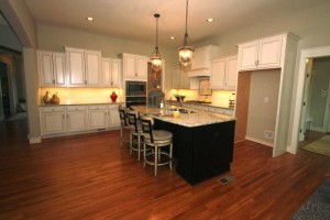 Large White Kitchen in Hallsley