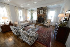 Biringer Builders Model Family Room Hallsley