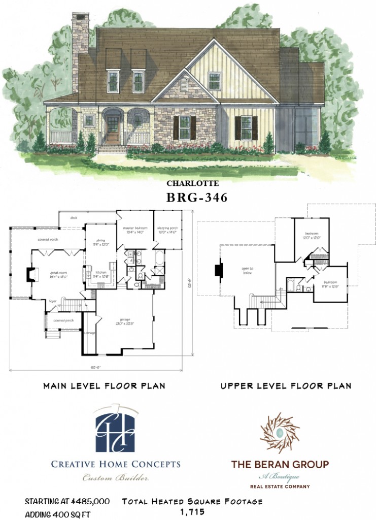 Charlotte Floorplan Hallsley, Richmond Virginia