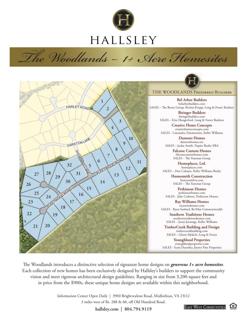 Sec 3C The Woodlands Map Handout_HR2 Hallsley