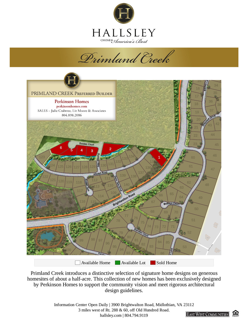 Primland Creek Hallsley, Richmond Virginia